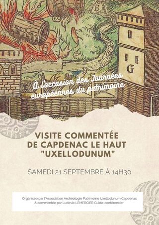 Journées européennes du patrimoine, visite de Capdenac-le-Haut et de la tour de 