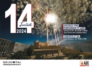 Fête Nationale à Aix-en-Provence