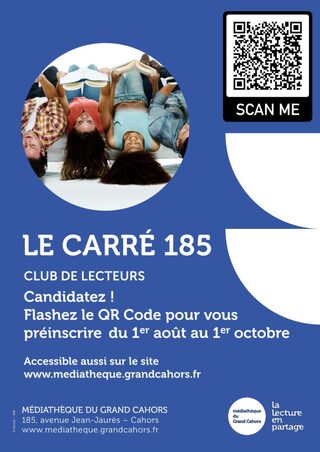 Club de lecteurs : le Carré 185