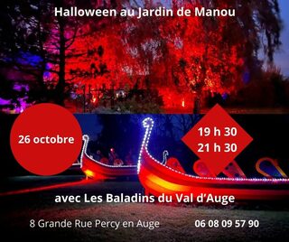 Soirée Halloween au Jardin de Manou