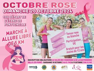 Octobre rose à Gardanne