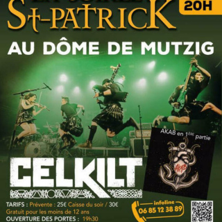 Saint-Patrick au Dôme de Mutzig (CELKILT + AKAB)