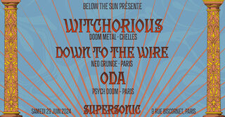 Wempusa • Witchorious • Down To The Wire / Supersonic (Free entry)