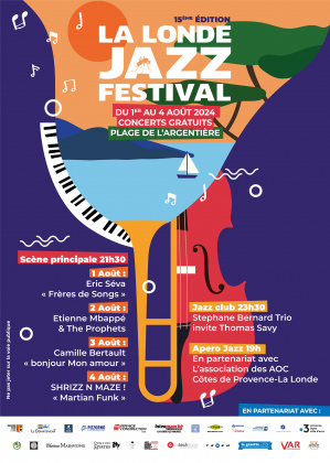 La Londe Jazz Festival 15ème édition : SUR LA PLAGE, LE JAZZ !