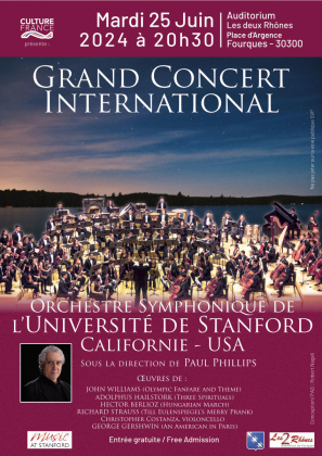 Le Stanford Symphony Orchestra en Concert Gratuit à Fourques