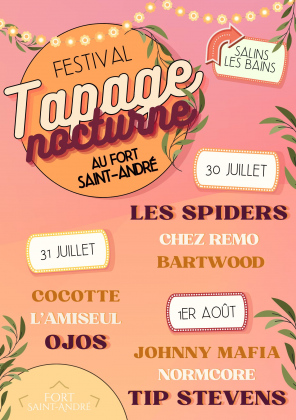 Festivale Tapage Nocturne au Fort Saint-André !