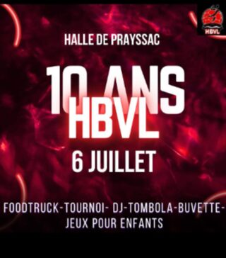 Les 10 ans du  Handball Base Vallée du Lot (HBVL) à Prayssac