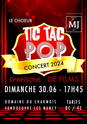 Chansons de films par le Choeur TIC TAC POP