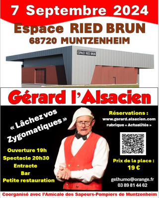 Gérard l'Alsacien au RIED  BRUN