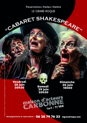 Cabaret Shakespeare par les adultes des ateliers théâtre