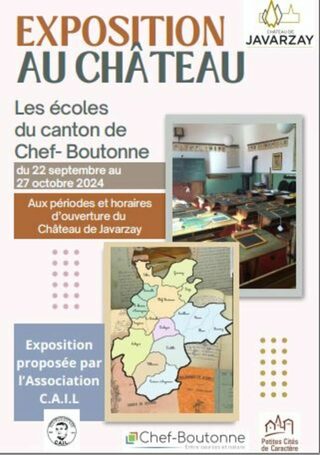 Exposition : « Les écoles du canton de Chef-Boutonne » au château de Javarzay