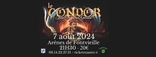 Concert Le Condor dans les arènes de Fontvieille