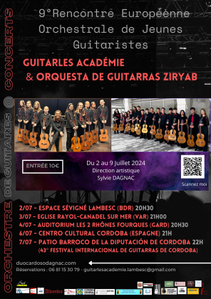 9° Rencontre Européenne Orchestrale de Jeunes Guitaristes