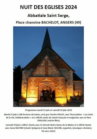 Abbatiale Saint-Serge, Angers(49)