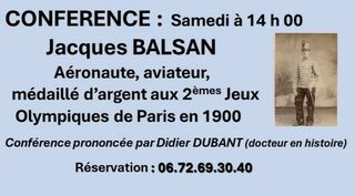 Conférence sur Jacques Balsan