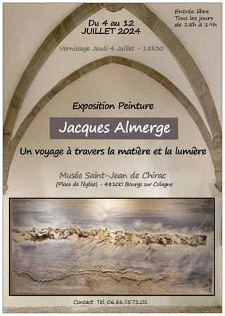 EXPOSITION DE PEINTURE DE JACQUES ALMERGE