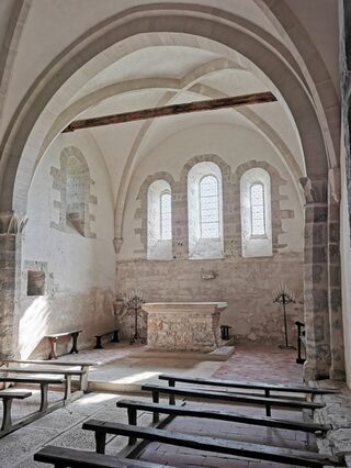 Découvrez une chapelle singulière de l'art primitif cistercien