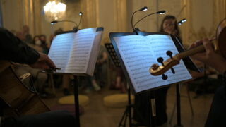 Concerts ambulants d'instruments à vent par l'association jeunes talents