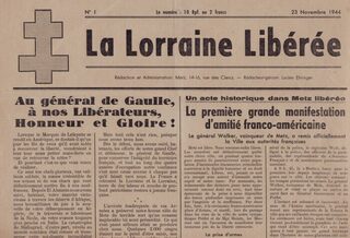 Découvrez la libération de la Moselle en 1944-1945 à travers la presse