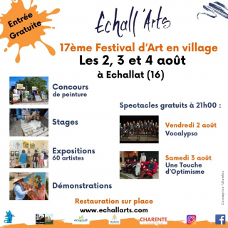 17ème festival d’arts plastiques Echall’Arts