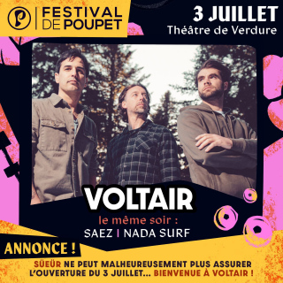 Concert Voltair - Festival Poupet