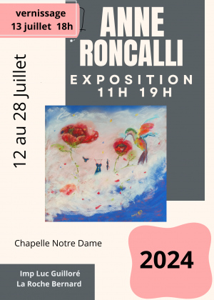 Exposition Anne Roncalli