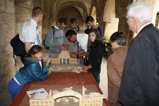 Atelier « Voûte » avec le Groupement de recherches archéologiques du Tournugeois