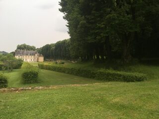Visite du parc du château de Changey