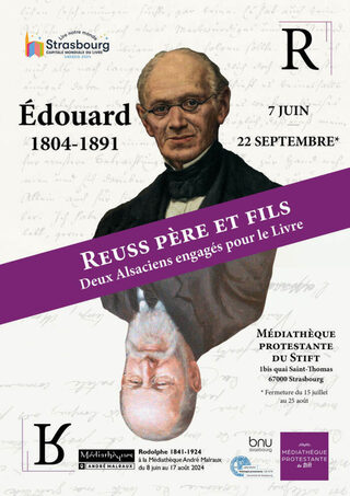 Visite accompagnée de l'exposition «Édouard Reuss (1804-1891)»