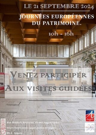 Visites guidées du palais de justice d'Angers