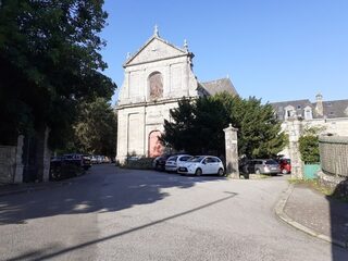 Visite de la chapelle du Saint-Esprit, à Quimper