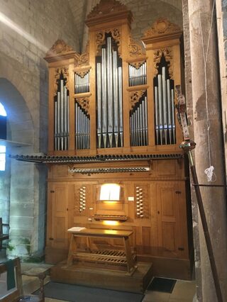 Visitez une église et son orgue baroque