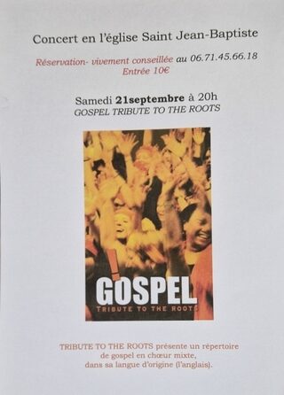 Concert en l'église Saint-Jean-Baptiste