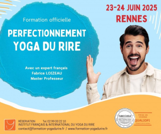 Formation Perfectionnement Animateur Pro de Yoga du rire à Rennes 2j