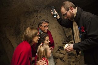 Ouverture du Centre d’Accueil du Visiteur du Chemin des Dames · Musée de la Cave