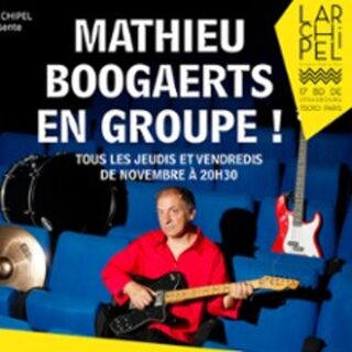 Mathieu Boogaerts - L'Archipel, Paris