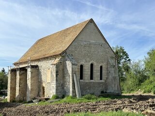 Visite du chantier de restauration de la Chapelle