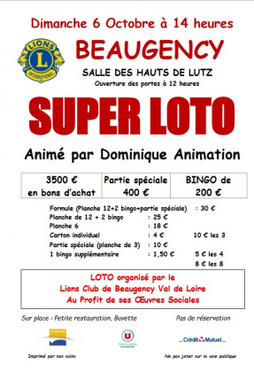 Super LOTO du Lions Club