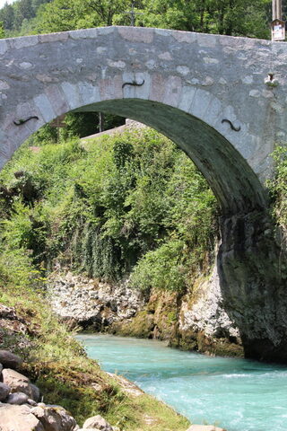 Découverte du Pont d'Évian à Bioge