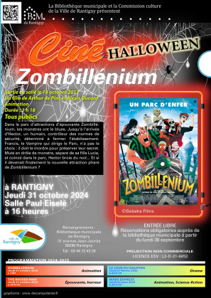 Ciné-Halloween  - Zombillénium