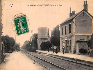 Visite du site de l'ancienne gare rurale