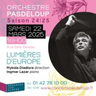 Lumières d'Europe - Orchestre Pasdeloup