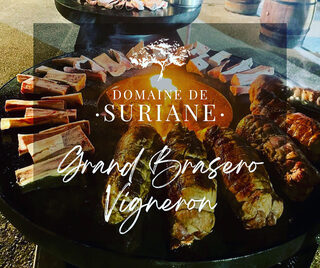 Grand Brasero Vigneron et vins du Domaine de Suriane