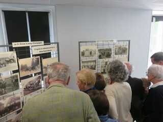 Exposition dans l'église