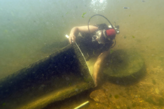 Le Patrimoine archéologique enfoui dans la Loire à Cosne et ses enviro