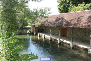 Visite du lavoir de Commissey