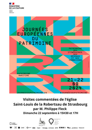 Visites commentées de l'église Saint-Louis de la Robertsau de Strasbourg