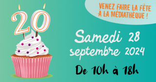 La médiathèque fête ses 20 ans