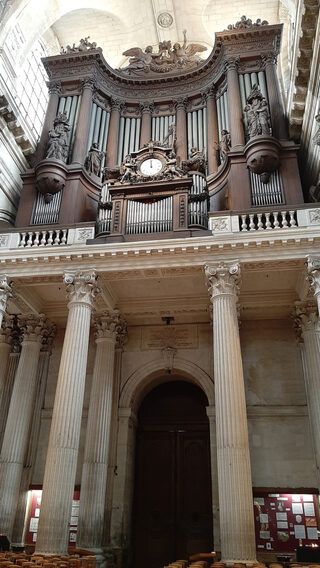 Les orgues de Saint-Sulpice.