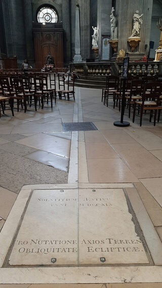 Présentation du Gnomon de l'église Saint-Sulpice